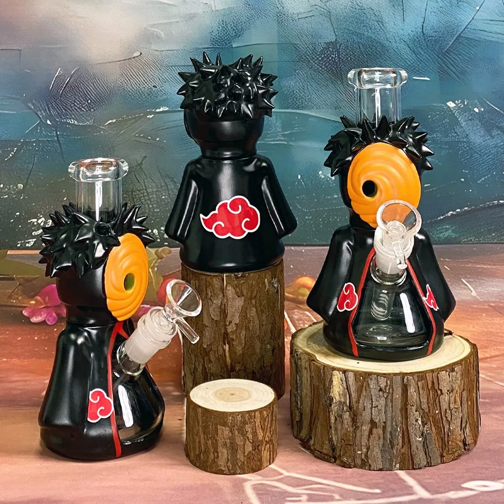 PVC Newdesign Silicone Smoking Water Pipe with Glass Bowl