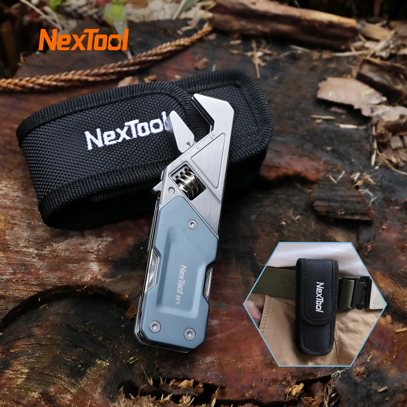 Nextool Light Wrench W1 Camping Outdoor Adjustable Wrench Multi Tool