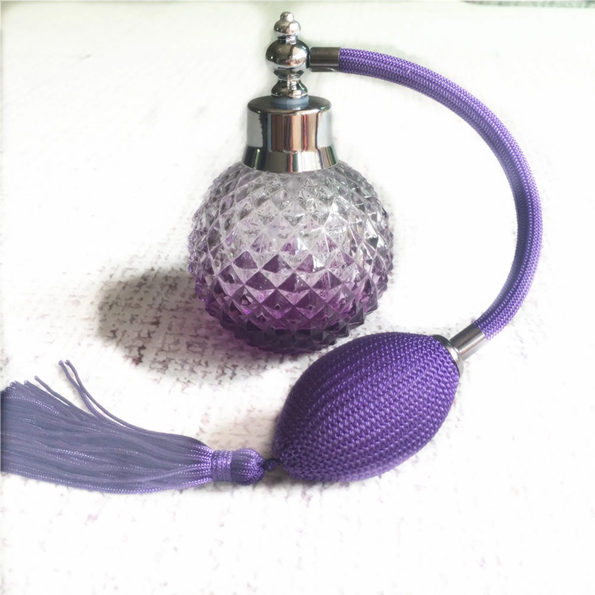 100ml Vintage Crystal Style Refillable Perfume Atomizer Spray Bottle