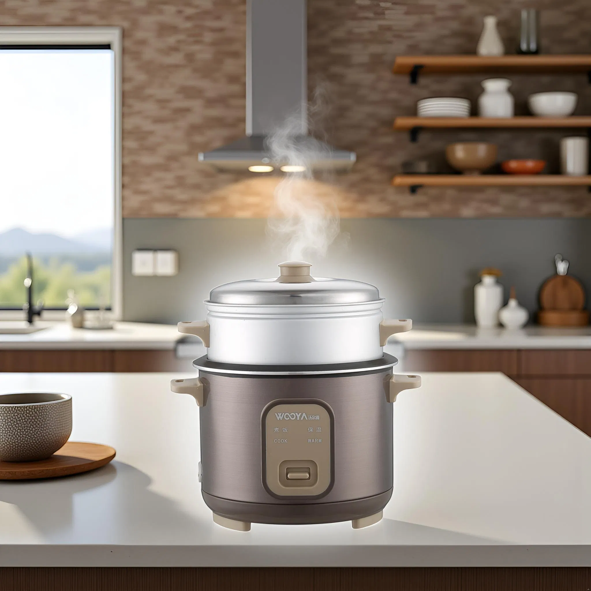 4L Stainless Steel Inner Pot Porridge Rice Cooker for Easy Cooking