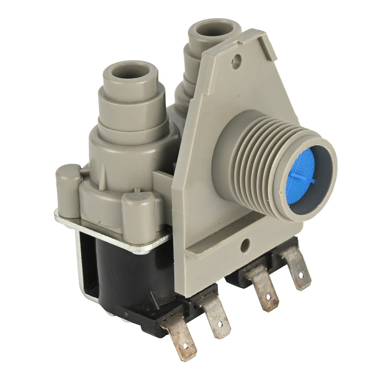 AC220-240V Washing Machine Solenoid Valve, Fully Compatible Automatic Washing Machine Replacement Water Inlet Valve