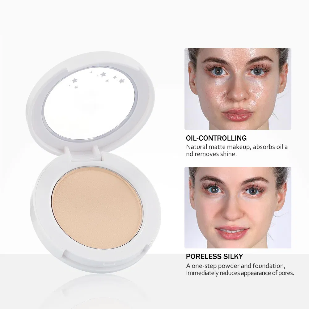 OEM Pressed 4 Colors Oil Control Silky Matte Long Lasting Repair Powder