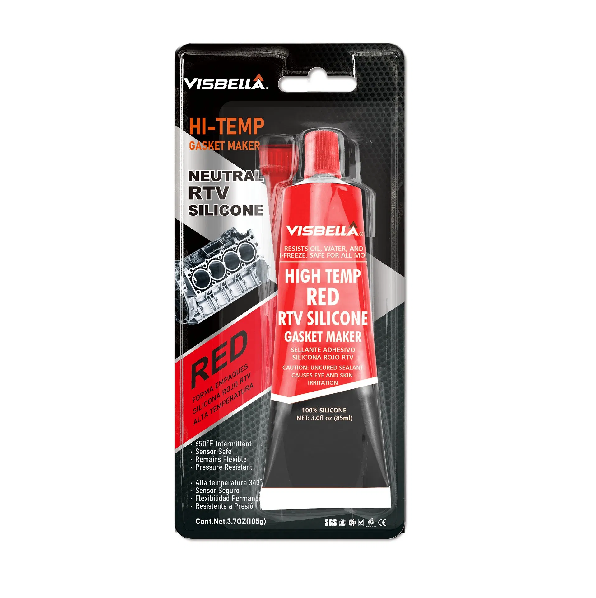 Visbella Advanced RTV Silicone Sealant Customized