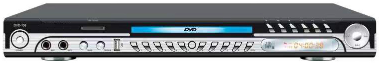Домашний DVD-плеер с пультом, USB и SD
