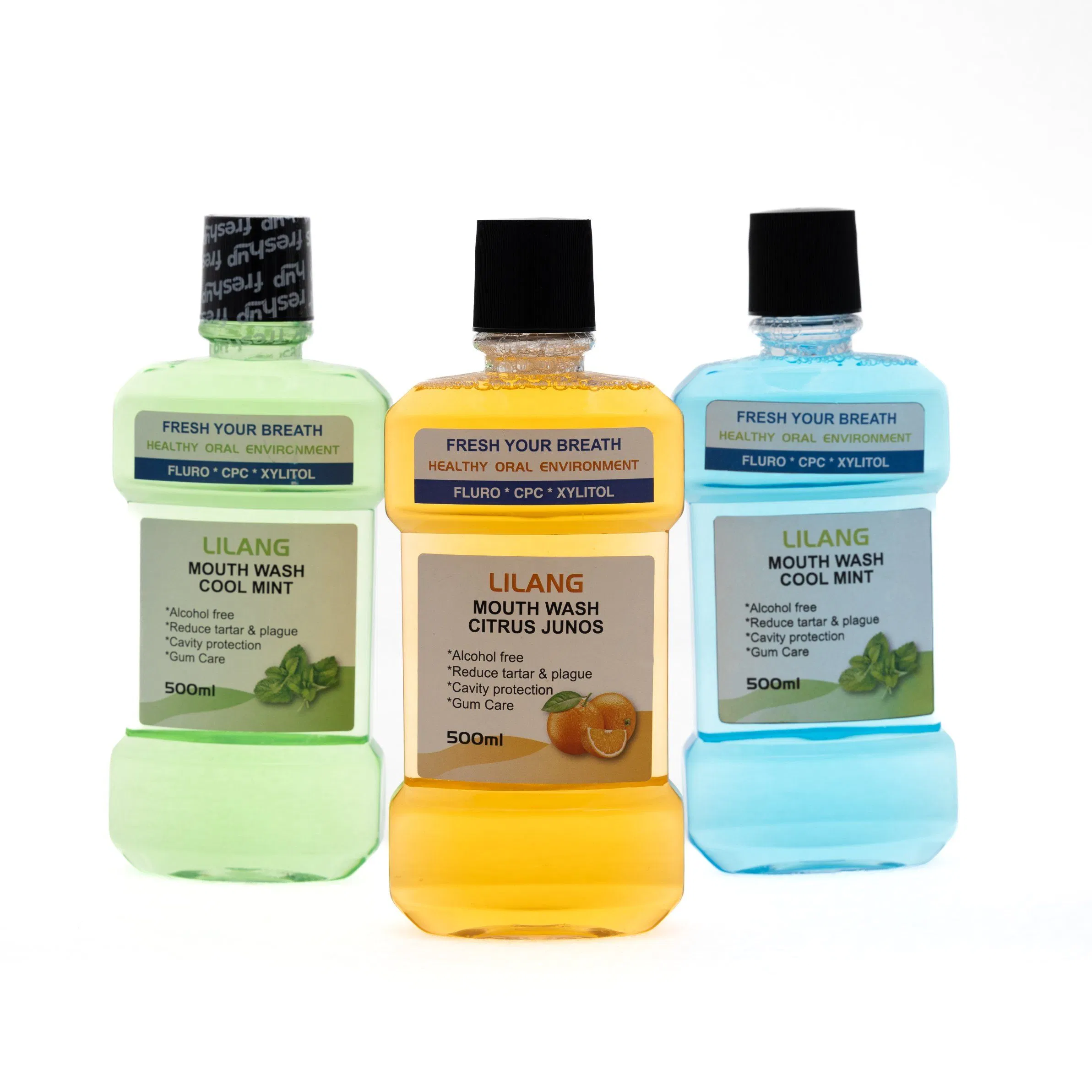 Soothing Mouthwash for Sensitive Teeth and Gums with Aloe Vera and Fluoride, Provides Relief From Discomfort and Enamel Protection.