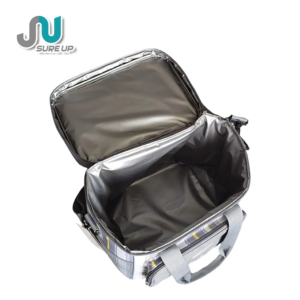 Factory Customized Wine Bottle Carrier Bag Wholesale Portable Lightweight Insulated Lunch Bag