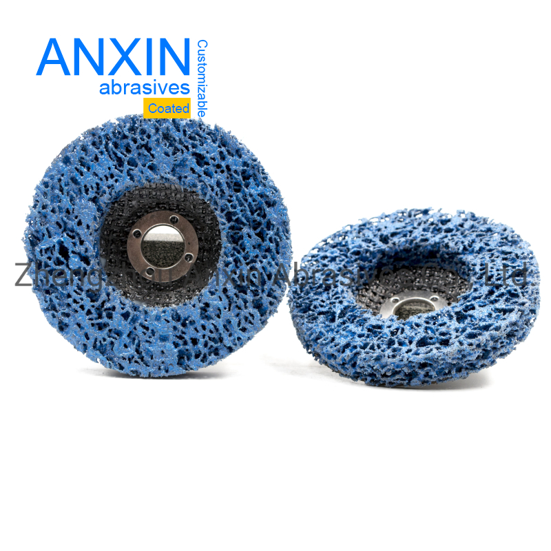 Heavy-Duty Blue Clean & Strip Flap Disc for Paint and Rust Removal