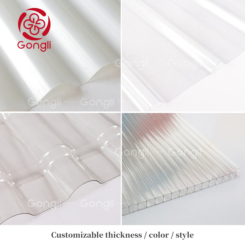 100% Bayer Raw Material UV Protected Polycarbonate Sheet