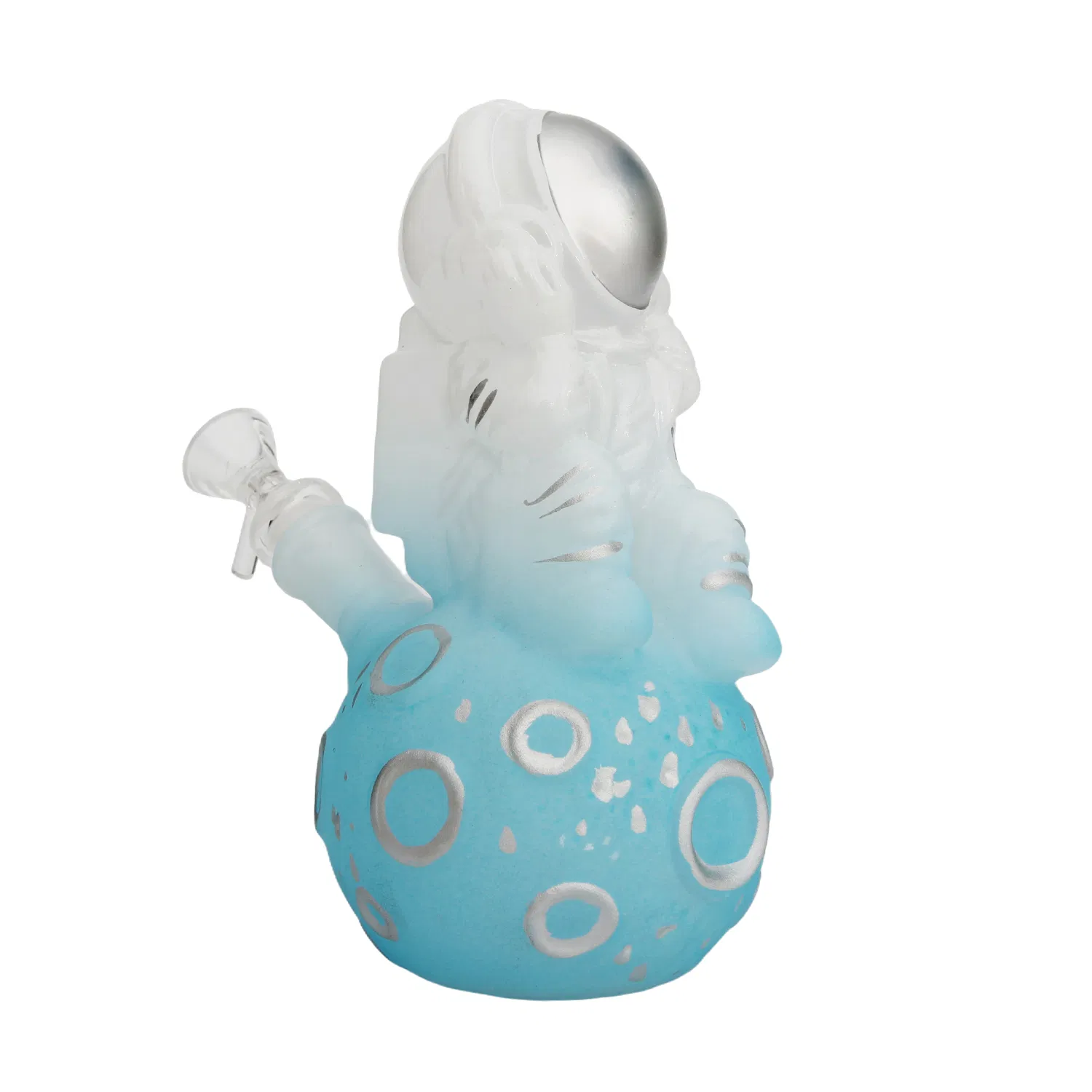 Sporis New Style Wholesale Spaceman Beaker Glass Water Waterpipe High Borosilicate Glass Smoking Pipe