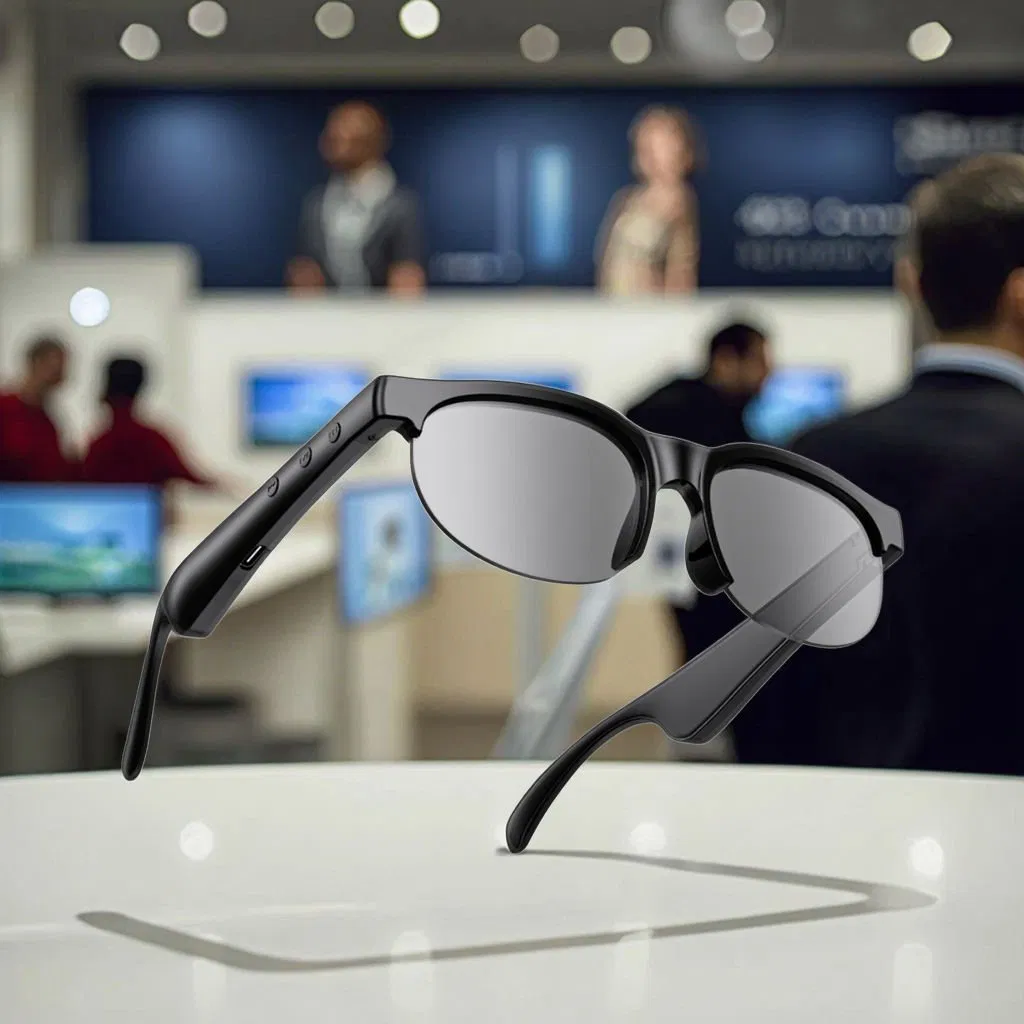 Ai Smart Glasses Audio Call Business Smart Eyewear Sunglasses Wireless Headset Glasses