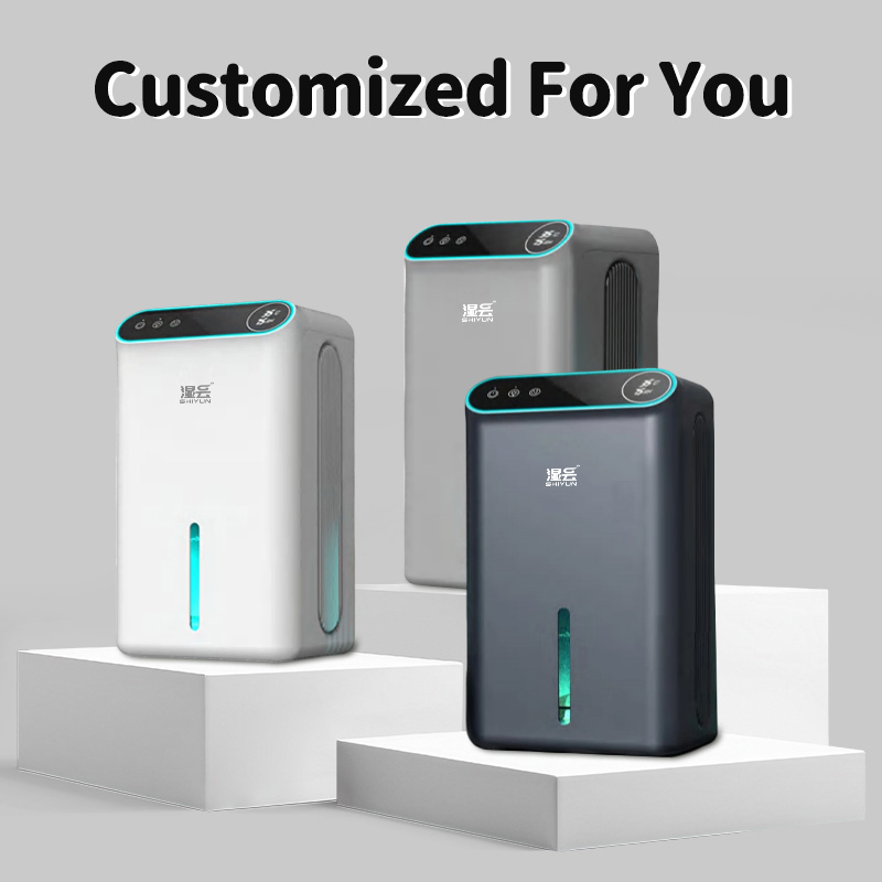 Mini Home 1.6L Dehumidifier with WiFi Smart APP and Negative Ion Air Purification