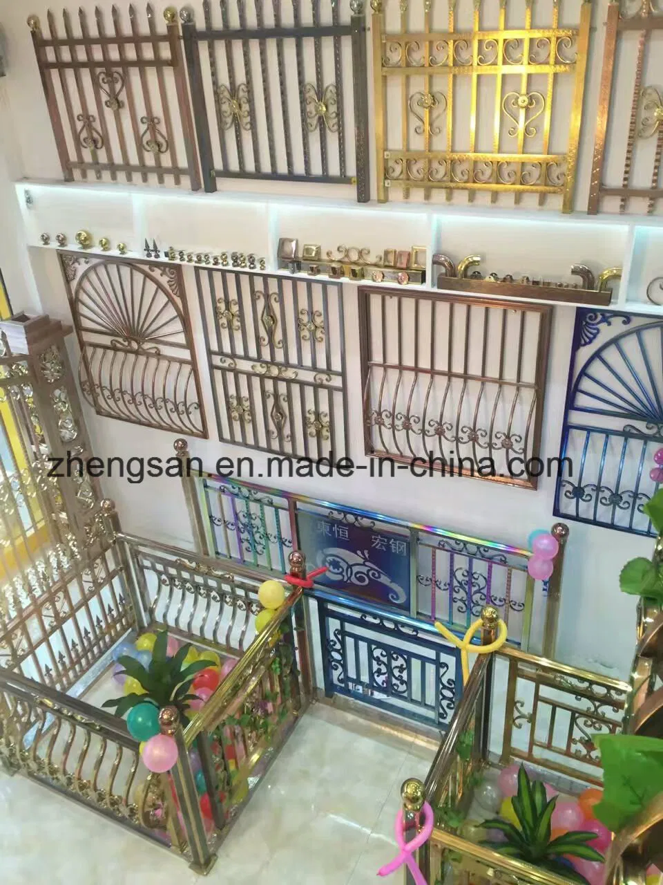 Professional Manufacturer 304 Corlored Stainless Steel Fence