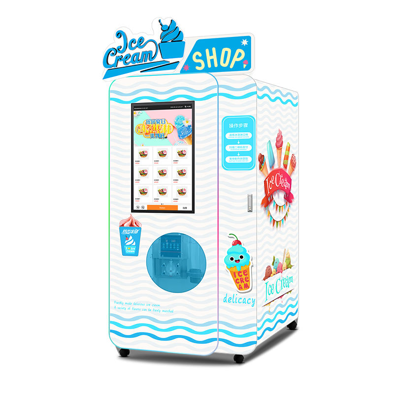 Haloo Premium Ice Cream Vending Machine for Self-Service Solutions