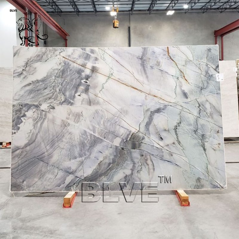 Custom Indoor Luxury Decoration Marble Floor Wall Table Top Slab Factory Price