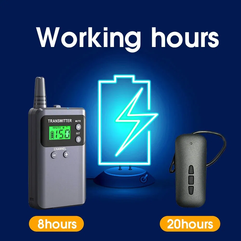 Беспроводная система гида-переводчика 818T/R, 999 каналов