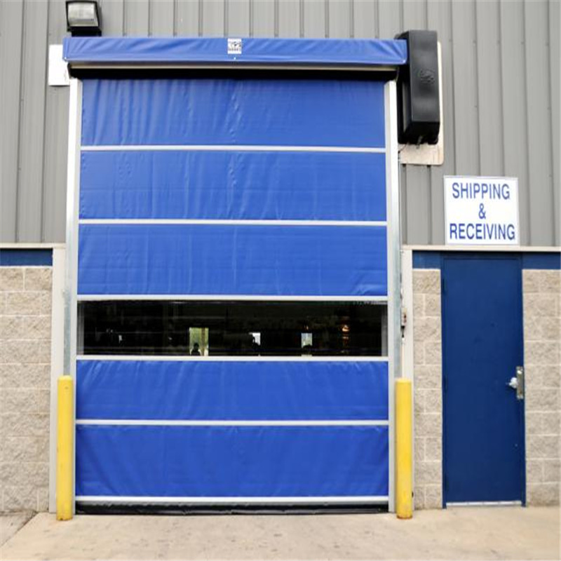 Plastic Vertical Electric High Speed Roll up Door Manufacturer