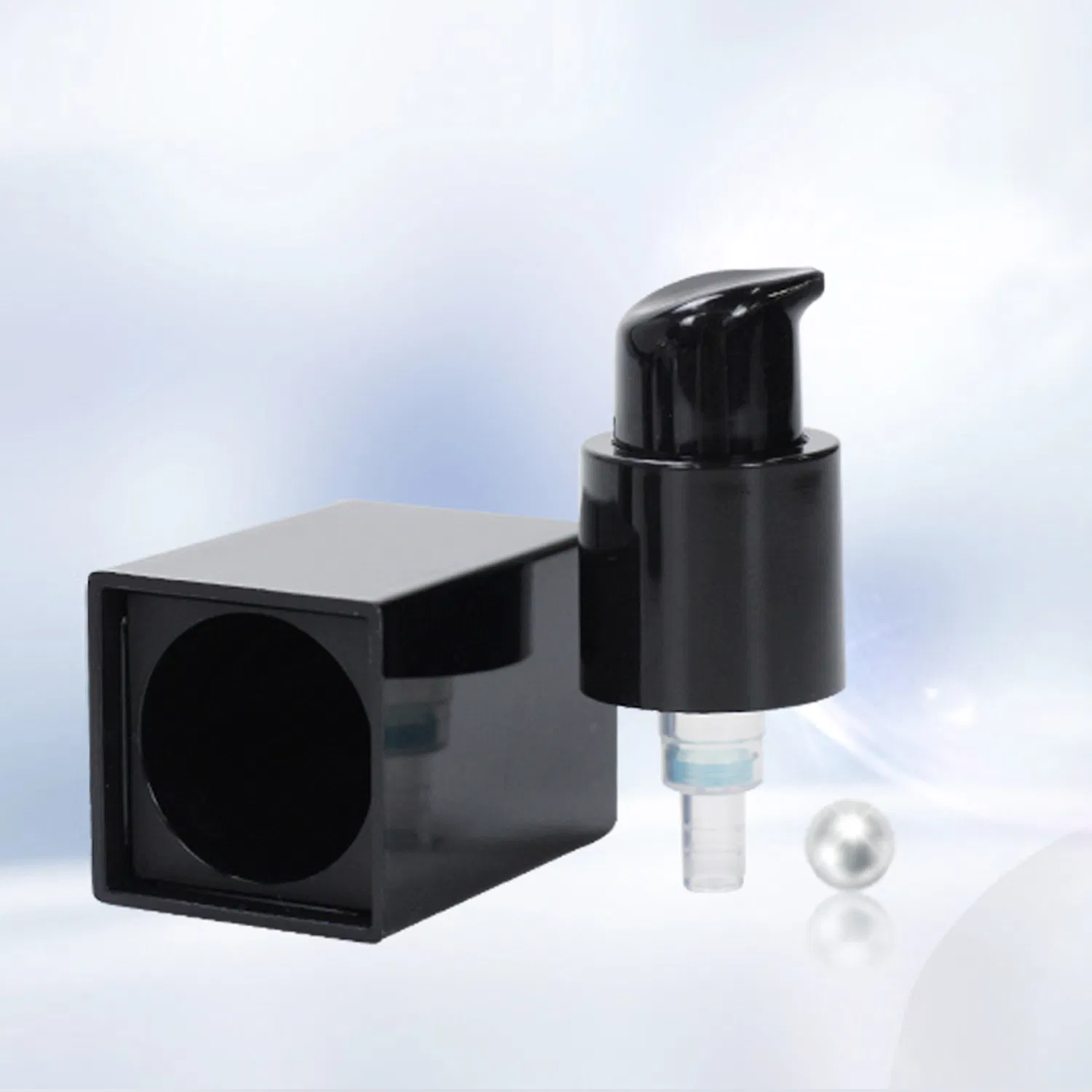 20/410 Plastic Left-Right Locked Cosmetic Serum Pump