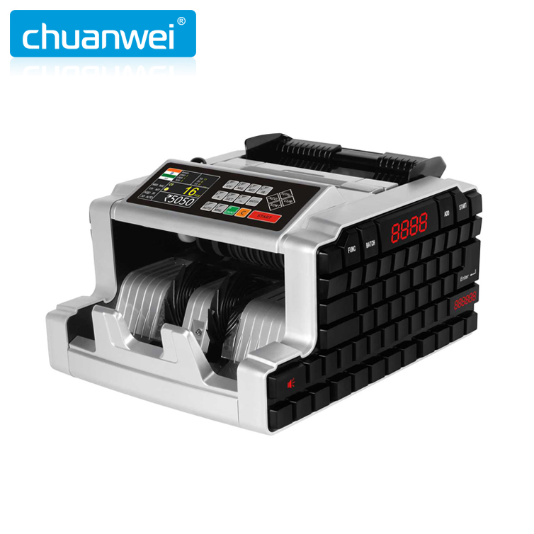 Al-6200t Color Sensor Detection Bill Counter Currency Counting Machine