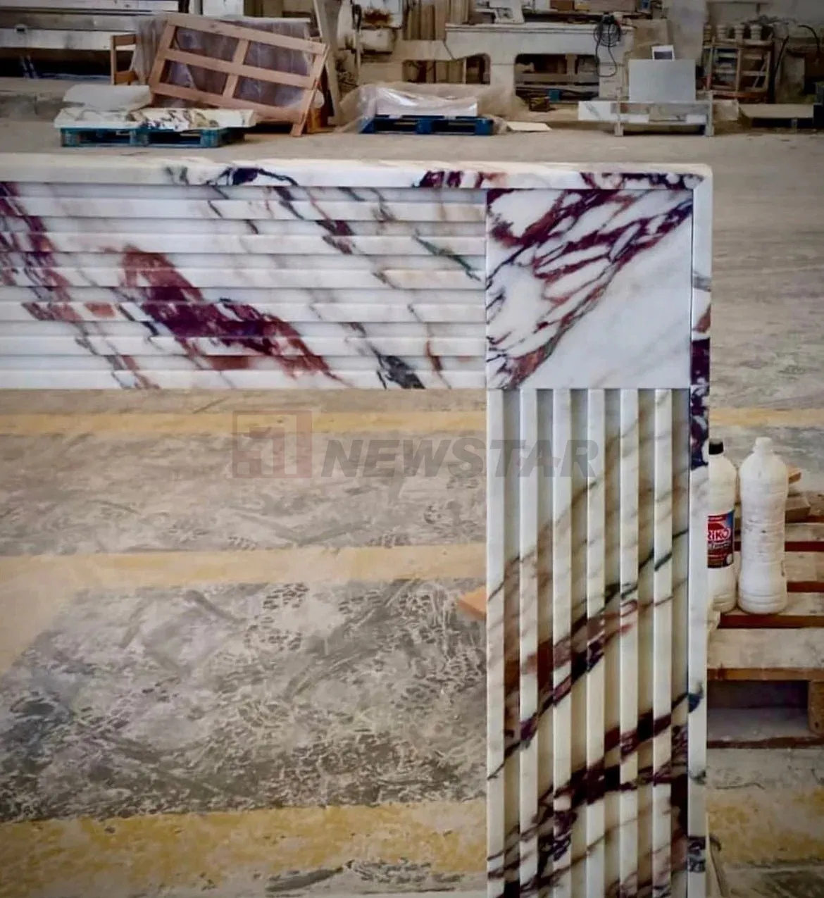 Indoor Decoration Fireplace Modern Design Stone Carving Marble Fireplace Surround Home White Marble Fireplace Mantel