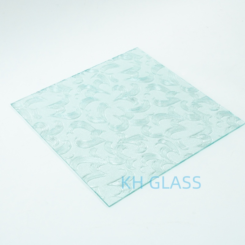 Textured Window Insulated Double Glazing Energy Saving Clear Pattern Glass