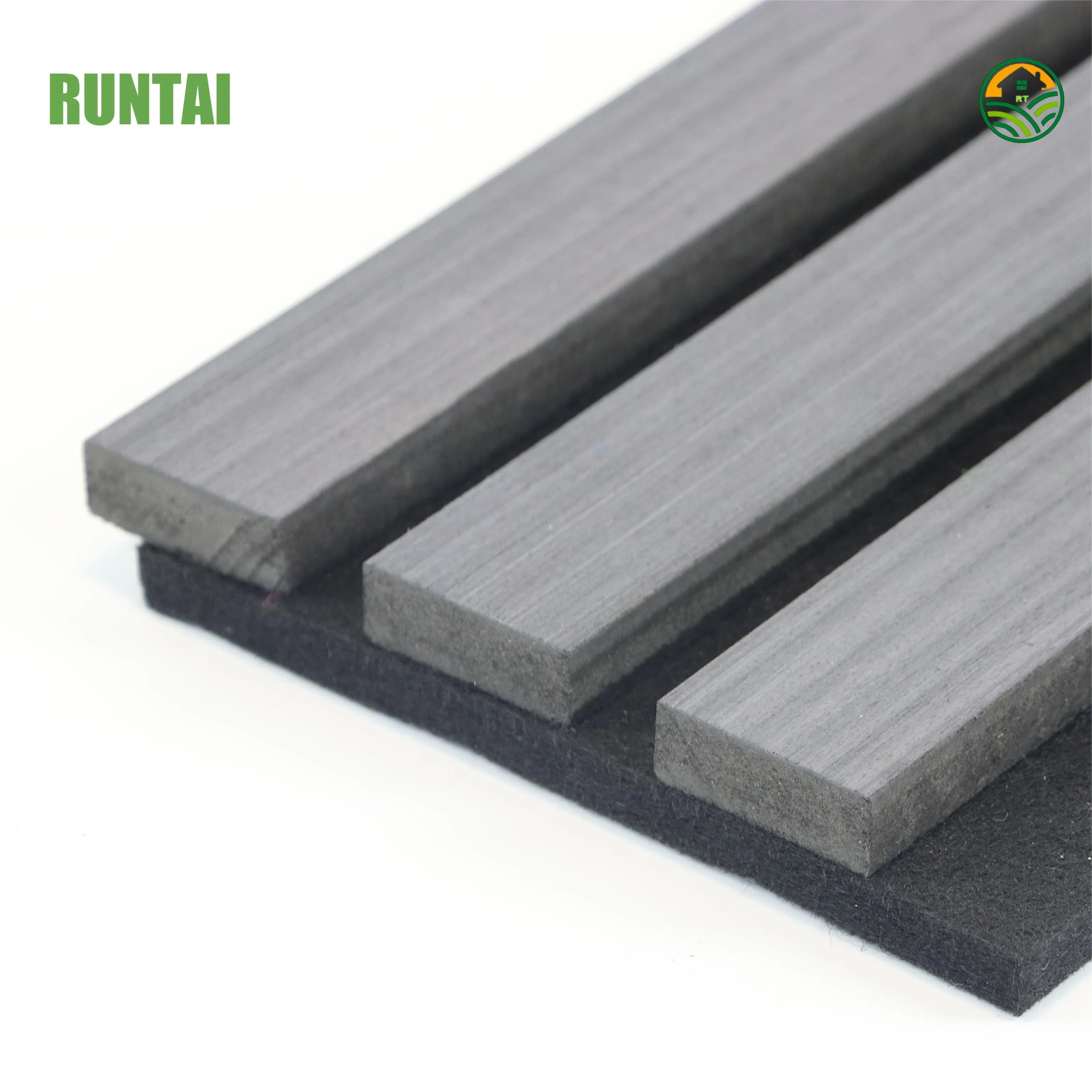 Flame Retardant Decoration and Sound Insulation Materials Wooden Background Wall Panel for Interior