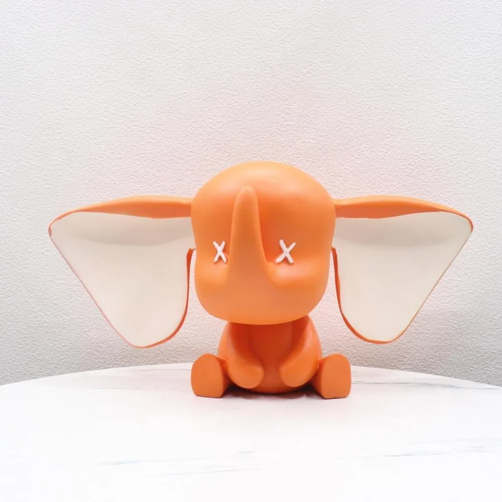 Modern Nordic Small Flying Elephant Decoration Sculptures Statues Home Garden Wyz22080