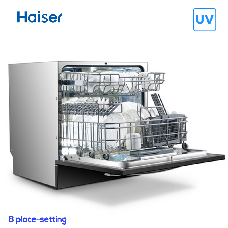 Water Saving Home 8 People Settings Automatic Dishwasher