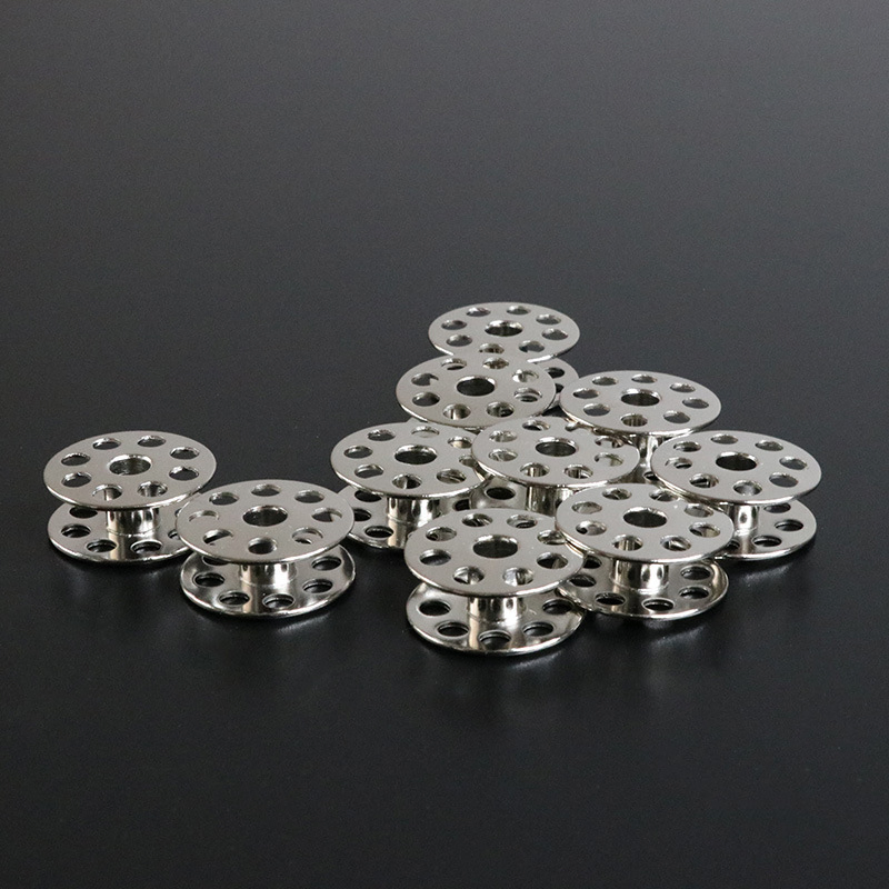 Industrial Flatbed Embroidery Bobbin Multi-Size Iron Bobbin Computerized Flatbed Bobbin Thread Bobbin