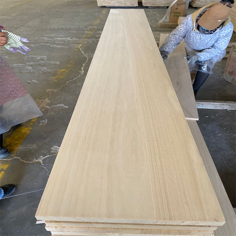 Paulownia Glued Board Furniture Wood Finger Joint Board M3 Price