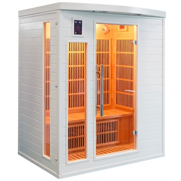 Инфракрасная сауна на 3 человек с низким ЭМП