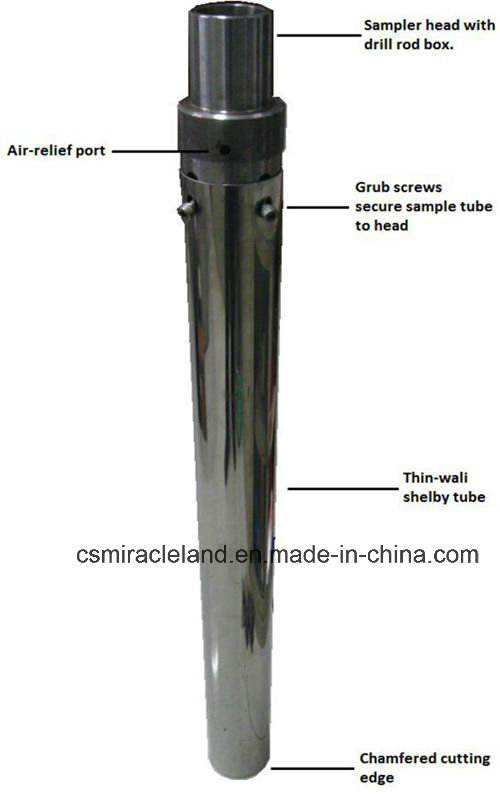 Shelby Tube Samplers, Undisturbed Soil Sampler