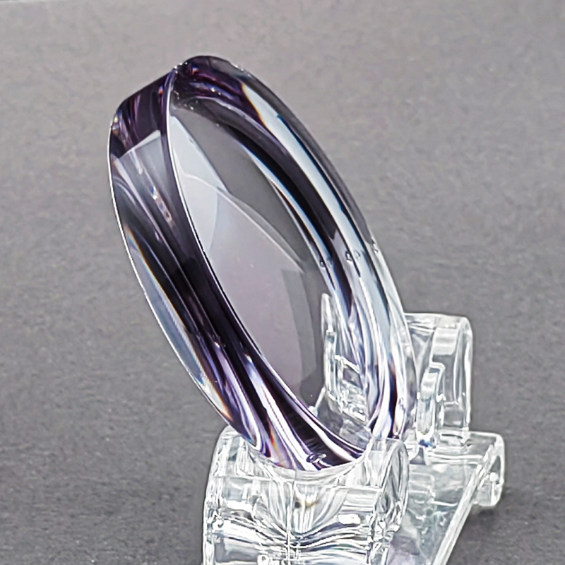 Semi Finished Polycarbonate Photochromic Blue Block Ar Coating Optical Eyeglasses Lens