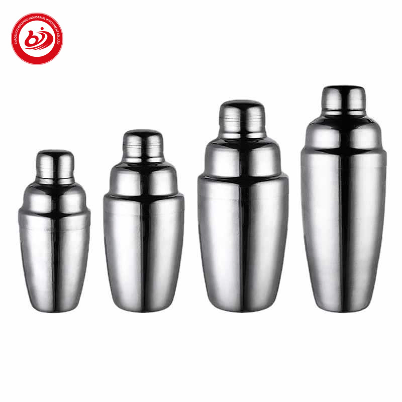 Grade Stainless Steel Wine Shaker with Different Sizes Stainless Steel Bar Wine Shaker Hot Selling Martini Shaker