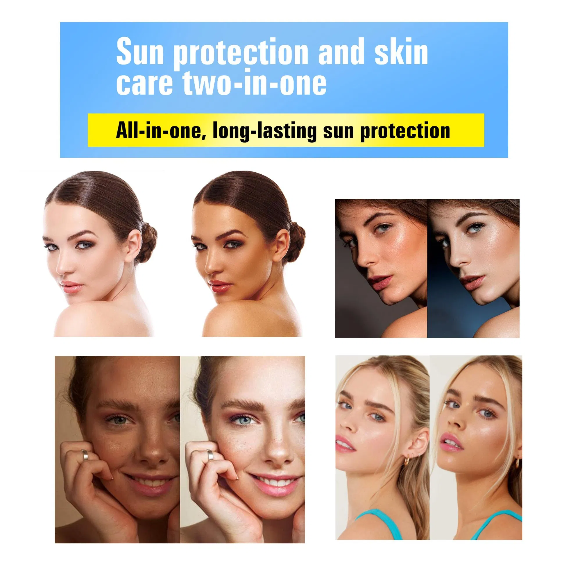 Roushun Ultra Light Sunscreen Cream SPF 90+ Vitamin C Hyaluronic Acid Gluta C