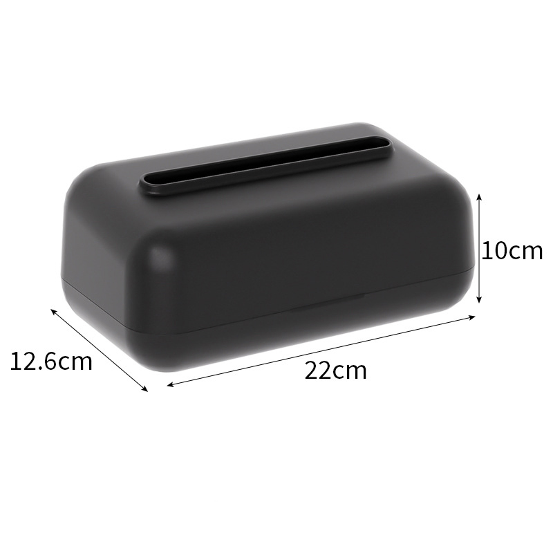 White Black Red Scandinavian Style Creative Car Tissue Box