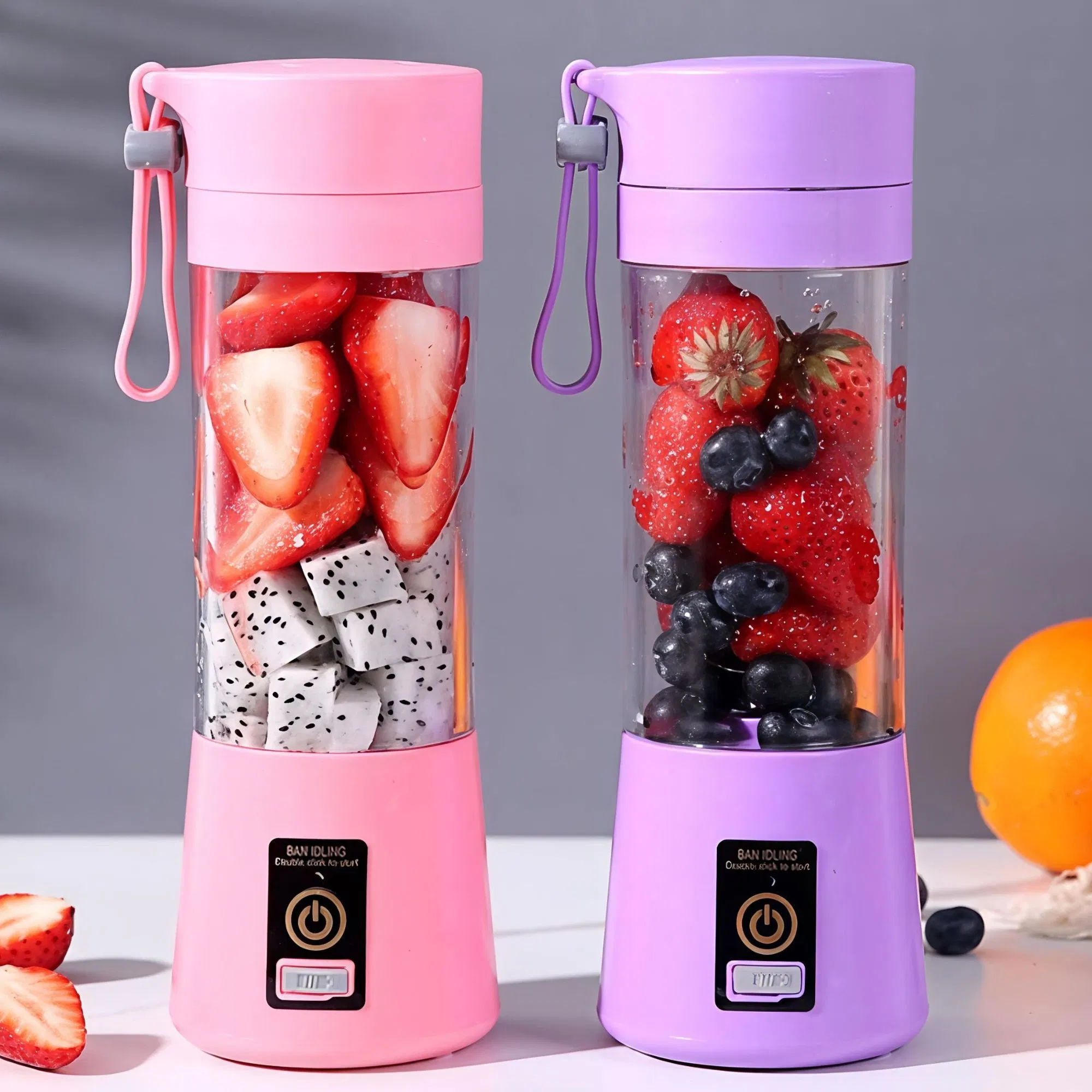 Compact USB Charge High-Speed Portable Juicer Smoothie Food Processor Blender Cup for Fresh Smoothies on-The-Go