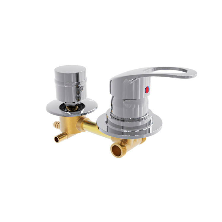 Unique Design Shower Room Ware Faucets Plastic PPR Shower Mixer with Thermostat