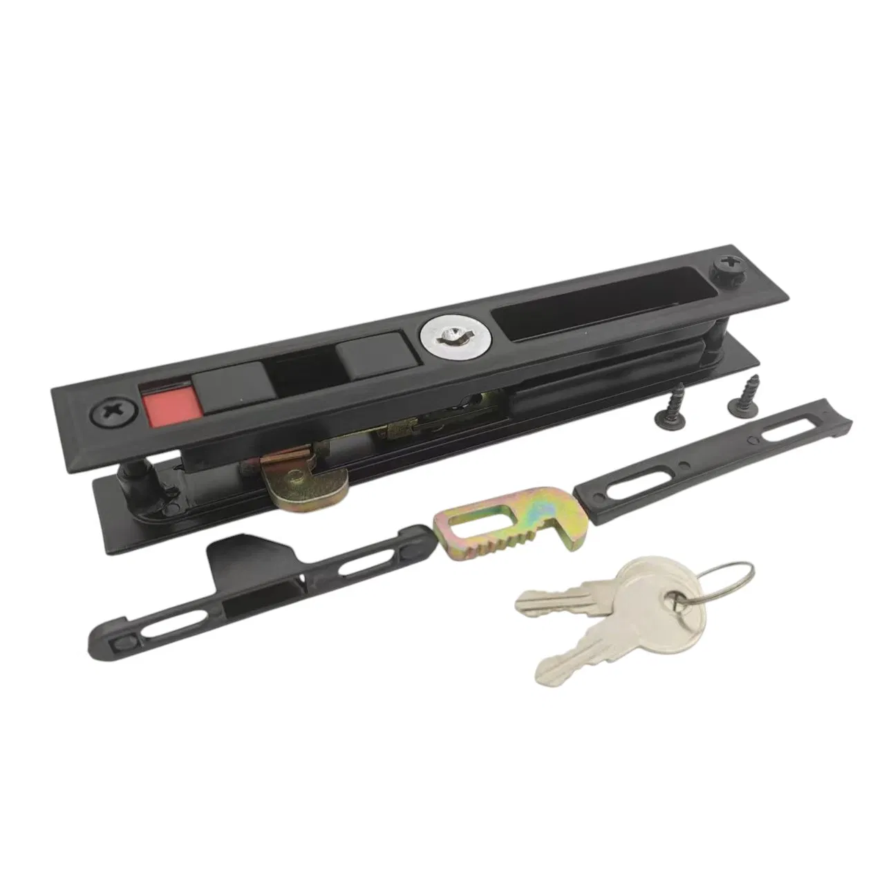 Sliding Door Double Sided with Key Aluminum Profile Windows Lock