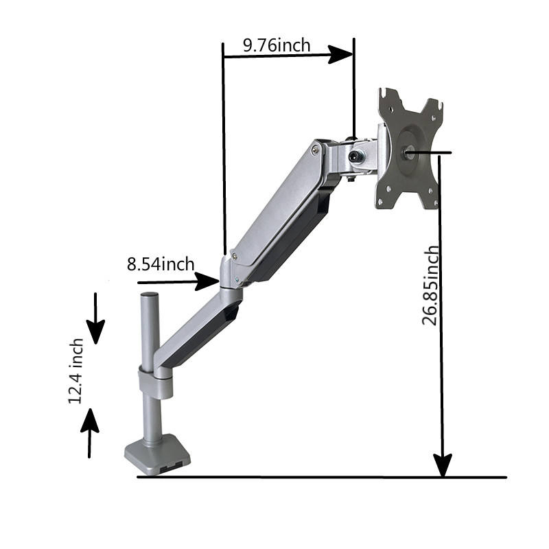 AG8p-21computer Vesa Monitor Bracket Desk Mount