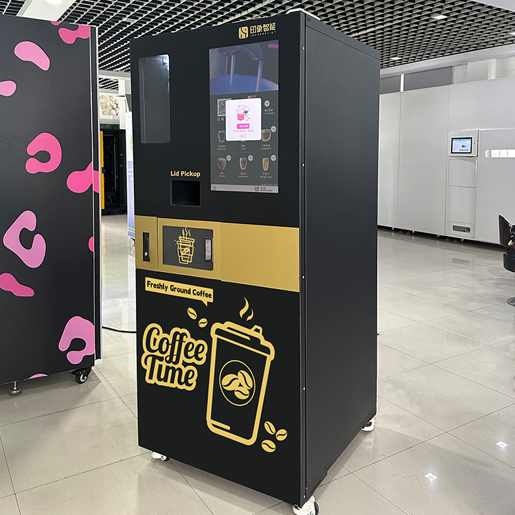 Imt Automatic Hot and Iced Freshly Ground Coffee Vending Machine with Coin Operator
