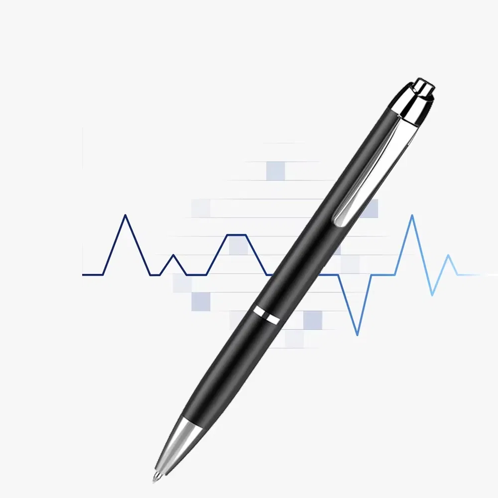 Mini Audio Voice Recorder Pen Dictaphone USB Flash Drive TF Card for Interview Meeting in USA 25h Recording Time Rechargeable