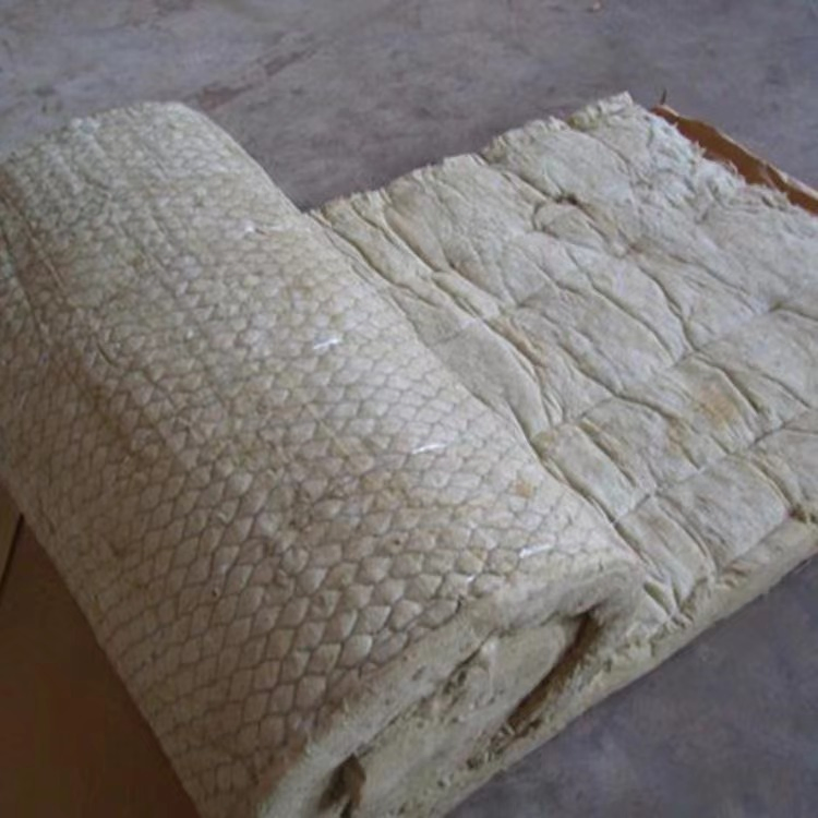 Rock Wool Blanket with Wire Mesh for Power Plant and Boiler Insulation