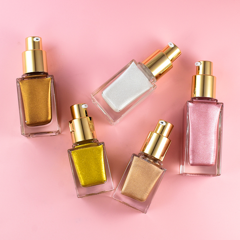 Neutral Highlight Spray Glitter Highlighter Liquid Makeup Contour Highlight