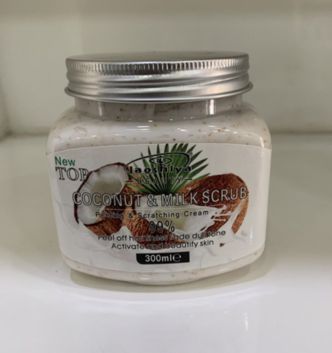 Customized Different Flavor Snail Scrub with Deep Cleansing, Scars, Wrinkles, Exfoliate and Moisturize Skin
