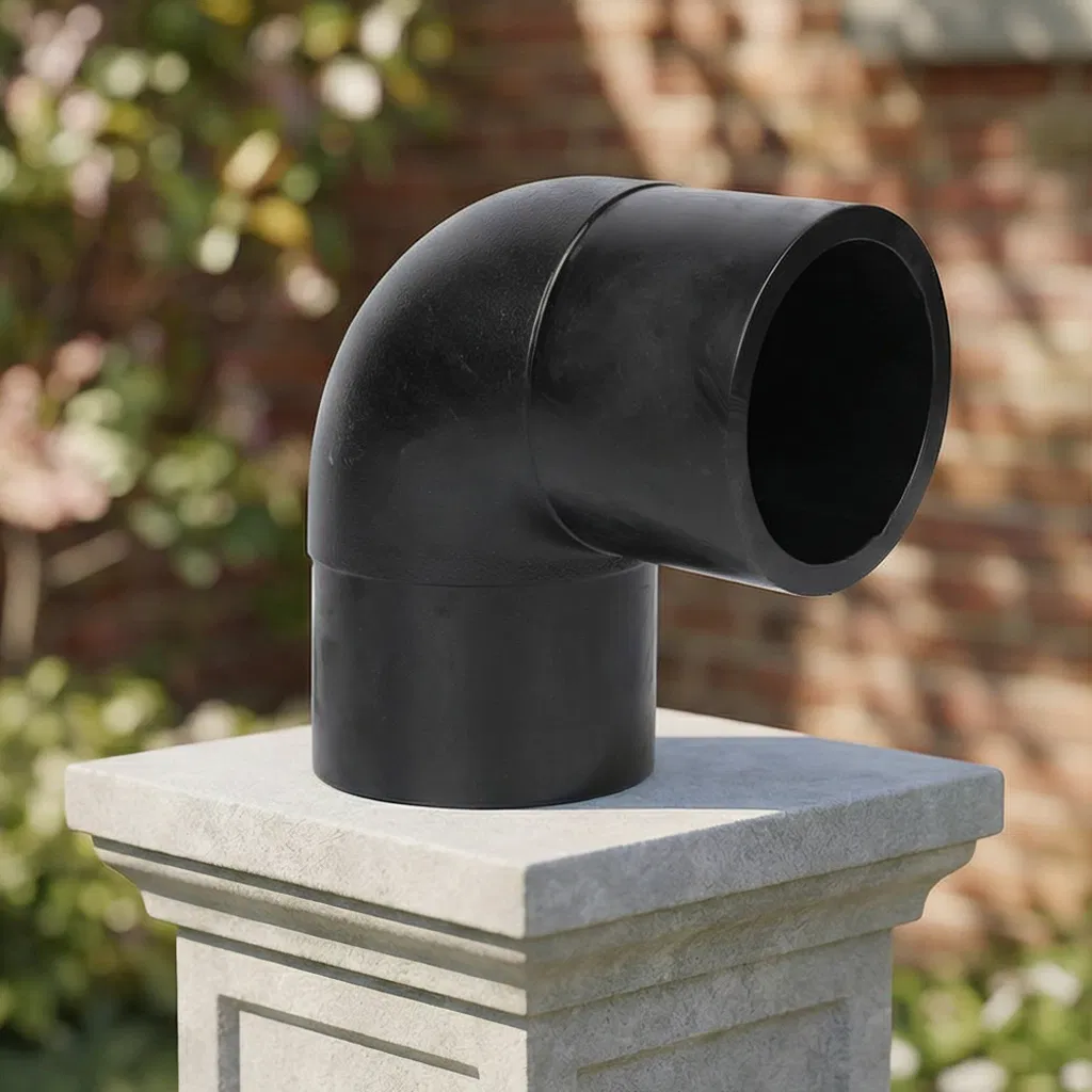 225mm Buttfusion Elbow 90° Butt Welding Fitting HDPE Pipe Fitting