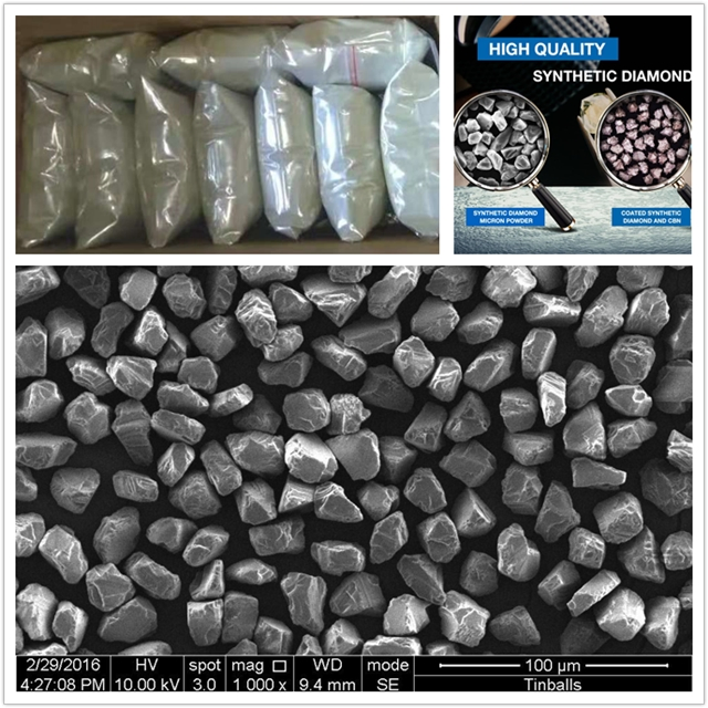 Electroplated Tools Using Synthetic Diamond Micron Powder