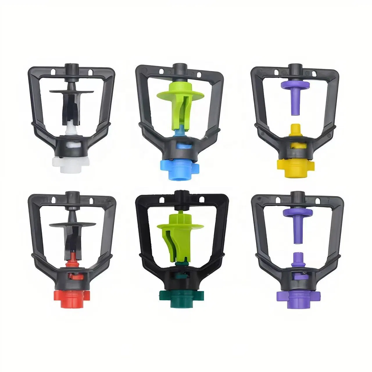 360 Degree Rotating G Type Small Wheel Micro Sprinkler Greenhouse Hanging Mini Sprinkler