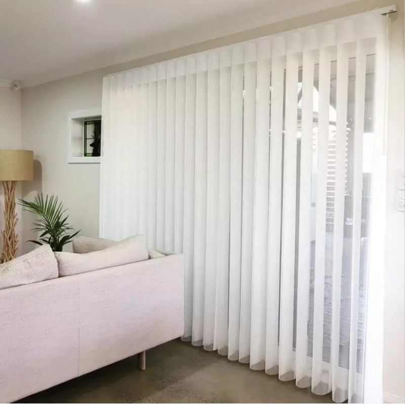 Dreamlike Curtains Motorized Vertical Sheer Blinds