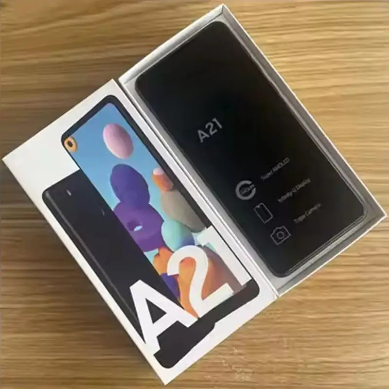 in Stock Second Hand Used Phone for A21 6.5 Inches 4G Android Cell Phones