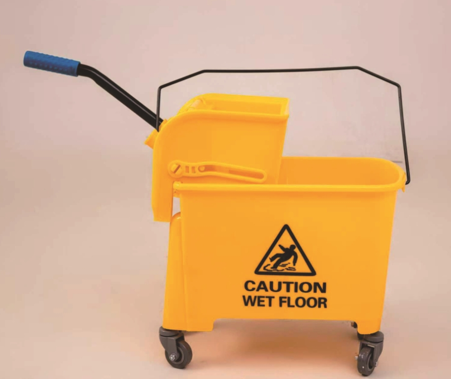 Wholesale Thickened Single-Barrel Water Extraction Cart Mop Bucket